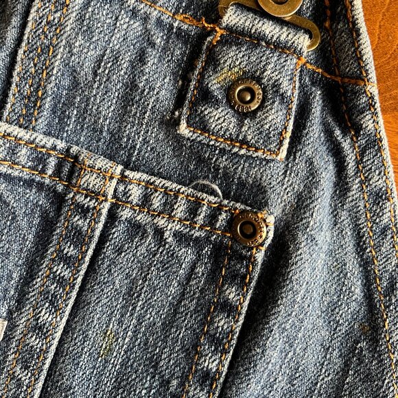 Carhartt blue denim overalls 6 - Picture 7 of 12